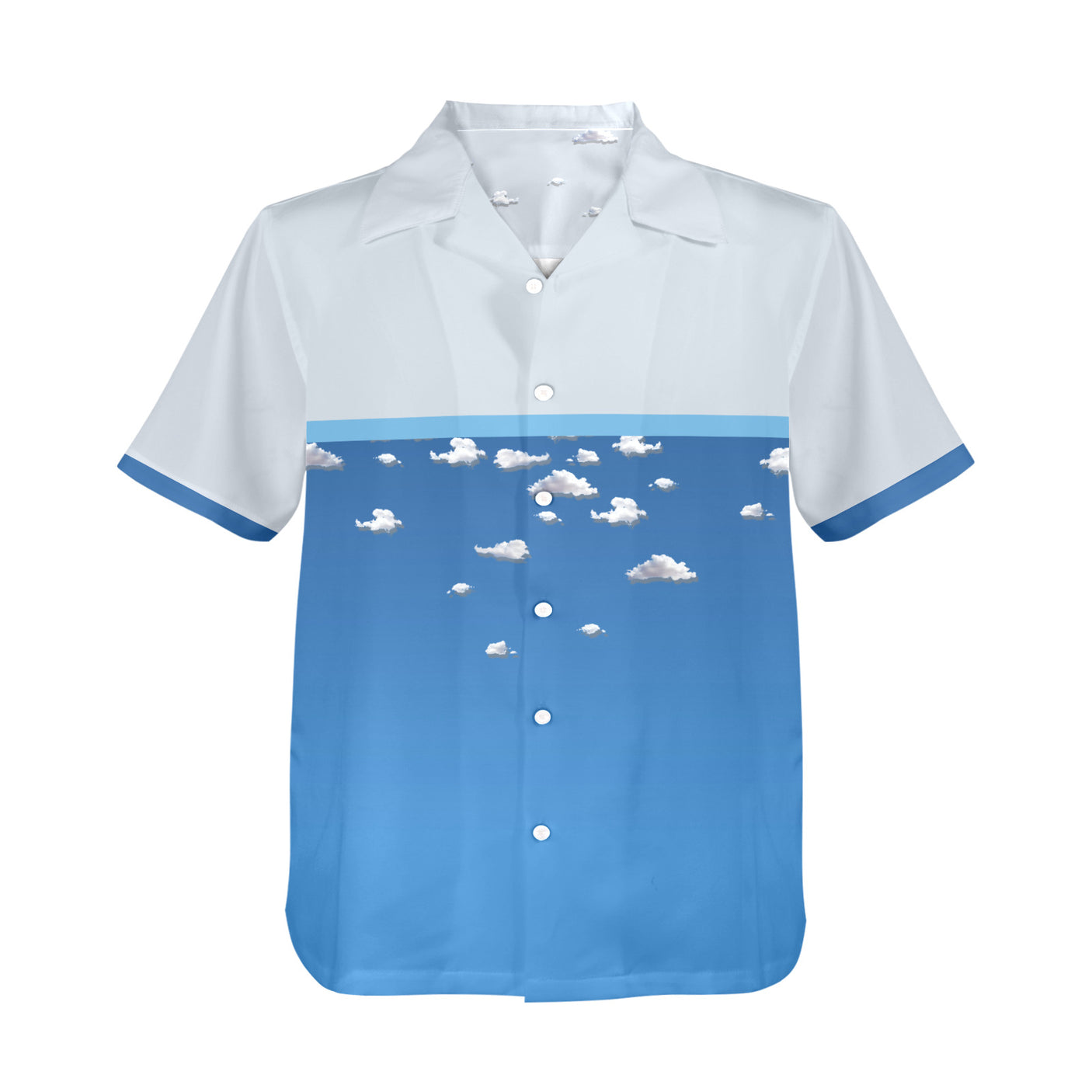 Clouds Hawaiian Shirt | Button Up Down Shirt