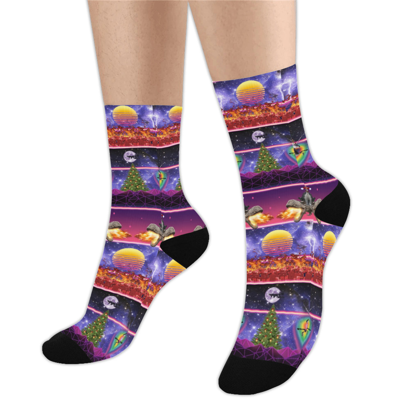 Ugly Christmas Socks