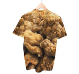 Chemise de poulet frit | T-shirts AOP 3D