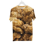 Chemise de poulet frit | T-shirts AOP 3D