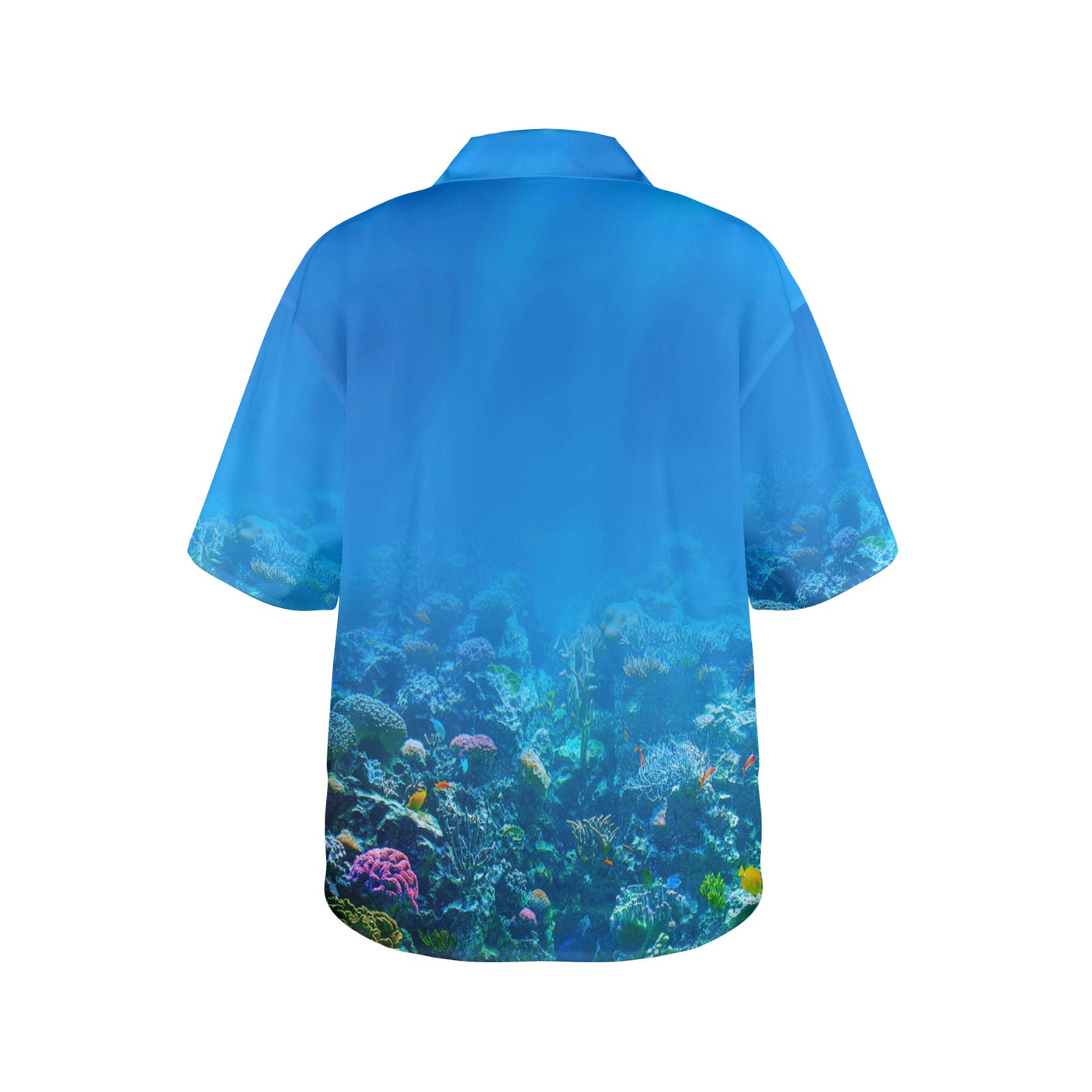 Ocean Coral Women's Hawaiian Shirt