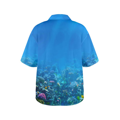 00Ocean Coral Women's Hawaiian Shirt