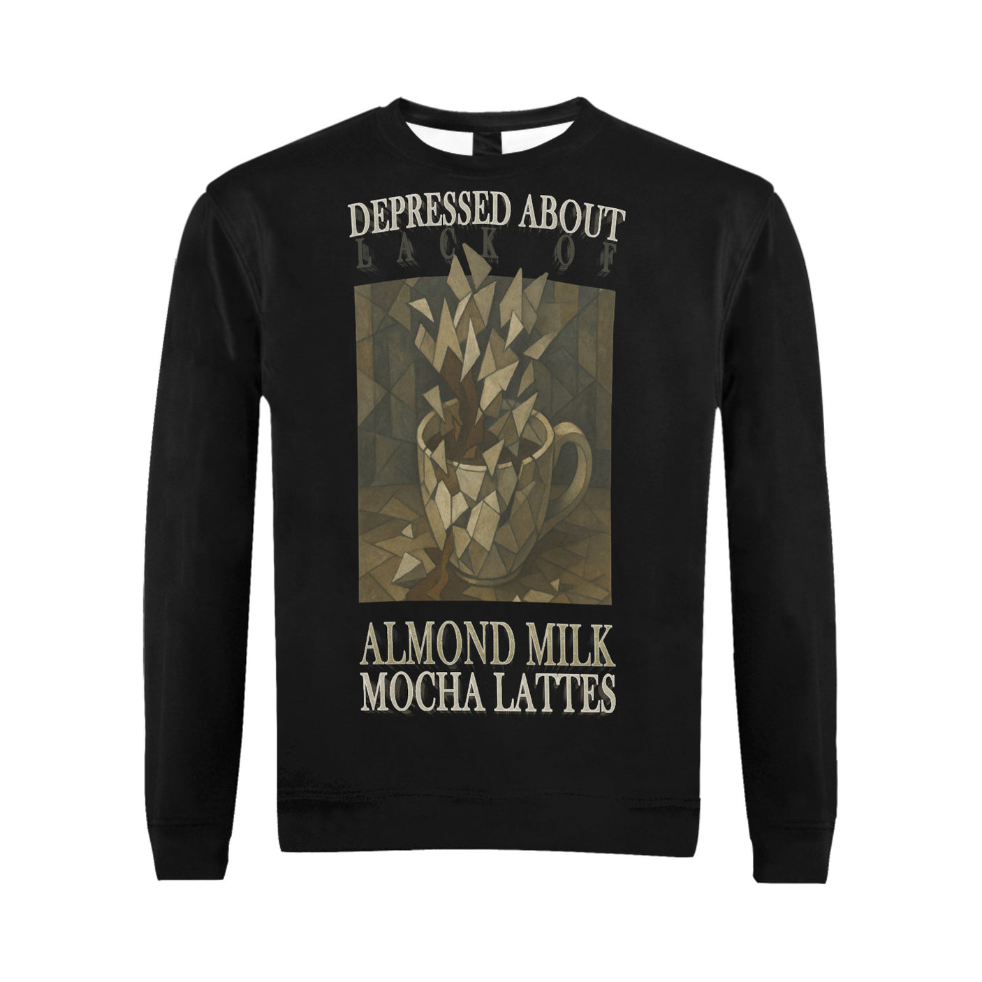White Elephant Sweater | Mocha Latte Christmas Sweatshirt