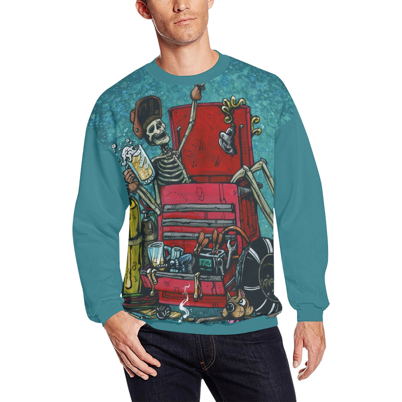 David Lozeau Garage Life Sweater