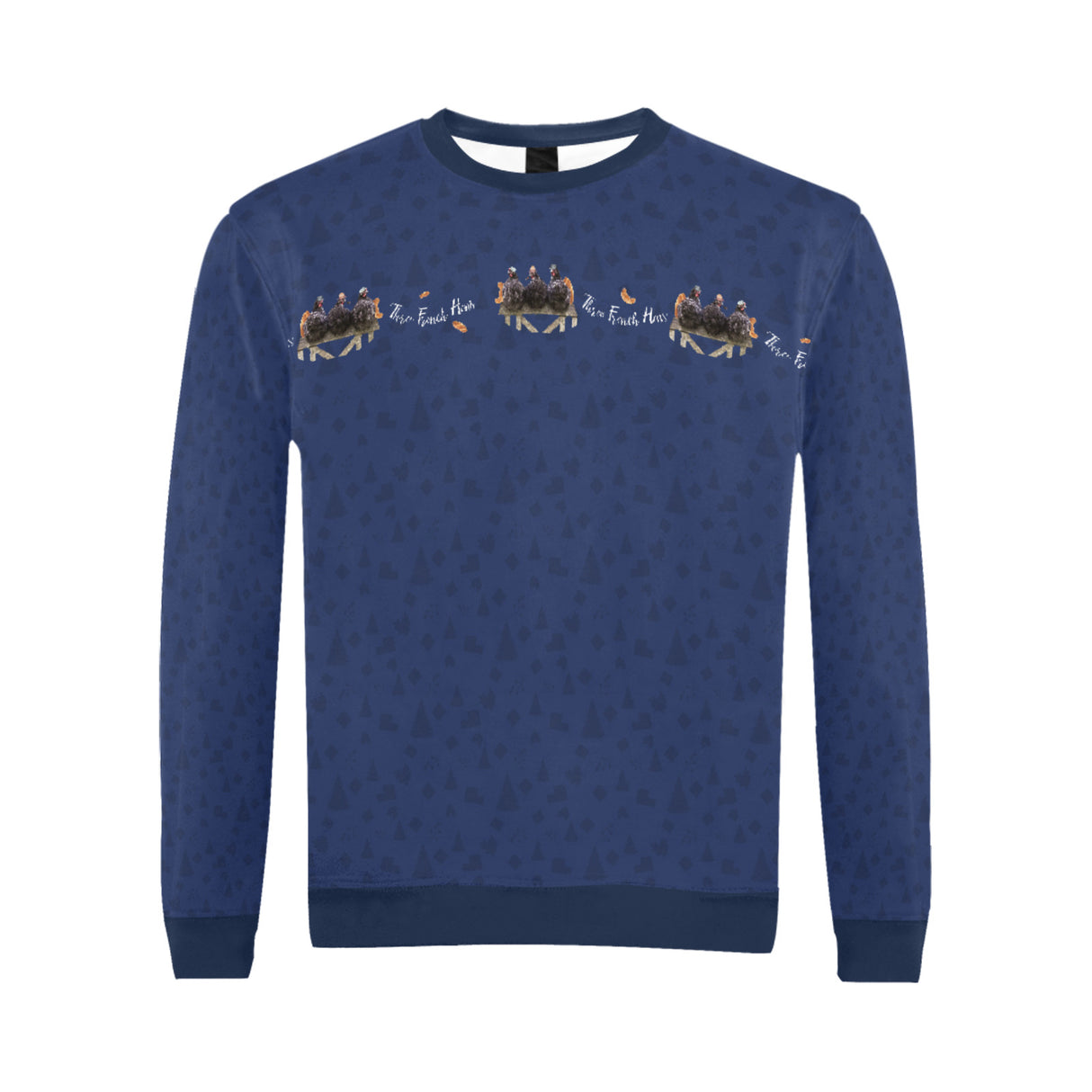 French Hens 12 Days of Christmas Sweater