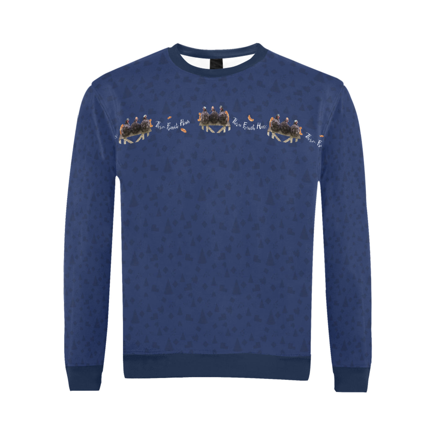 French Hens 12 Days of Christmas Sweater