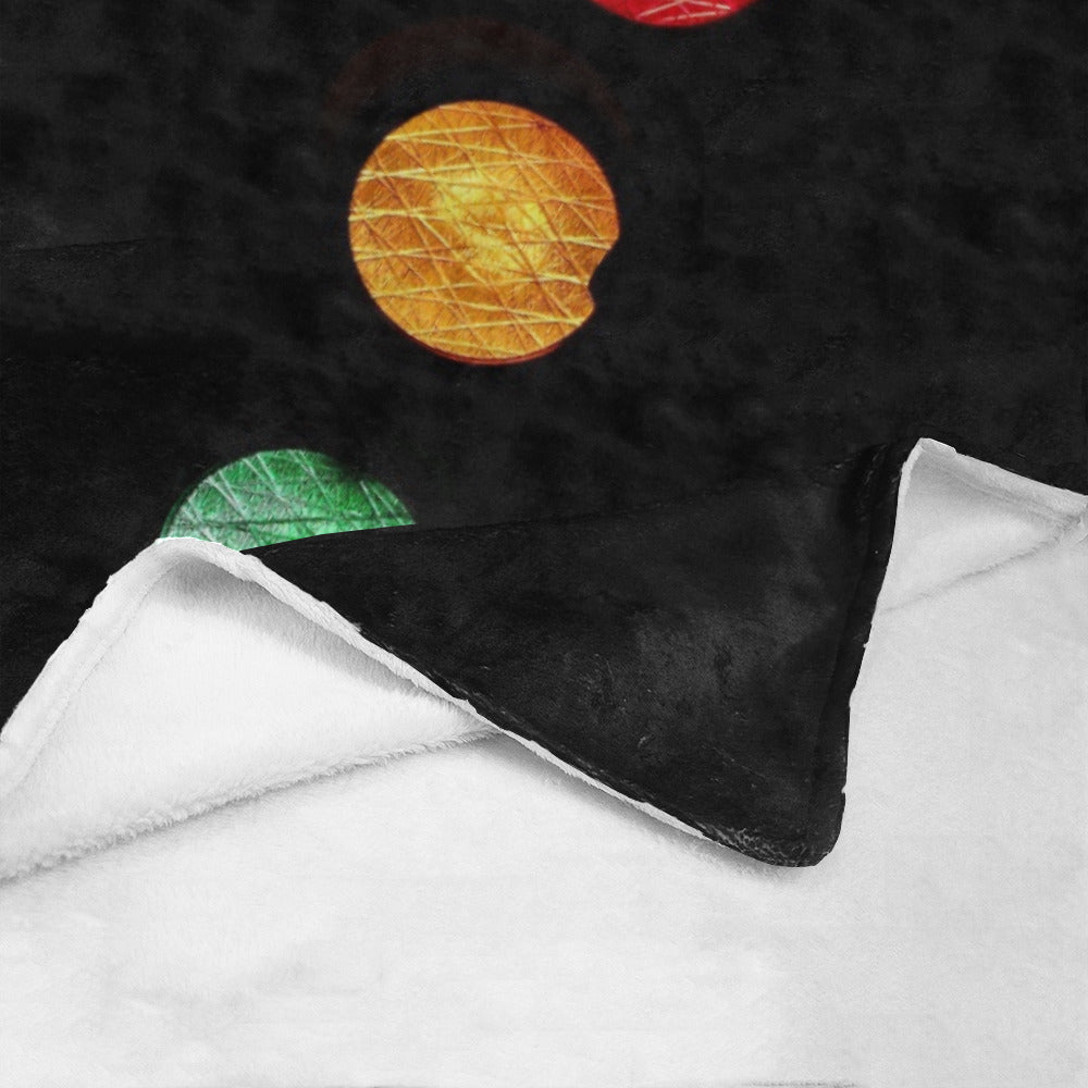 Traffic Light Throw Blanket