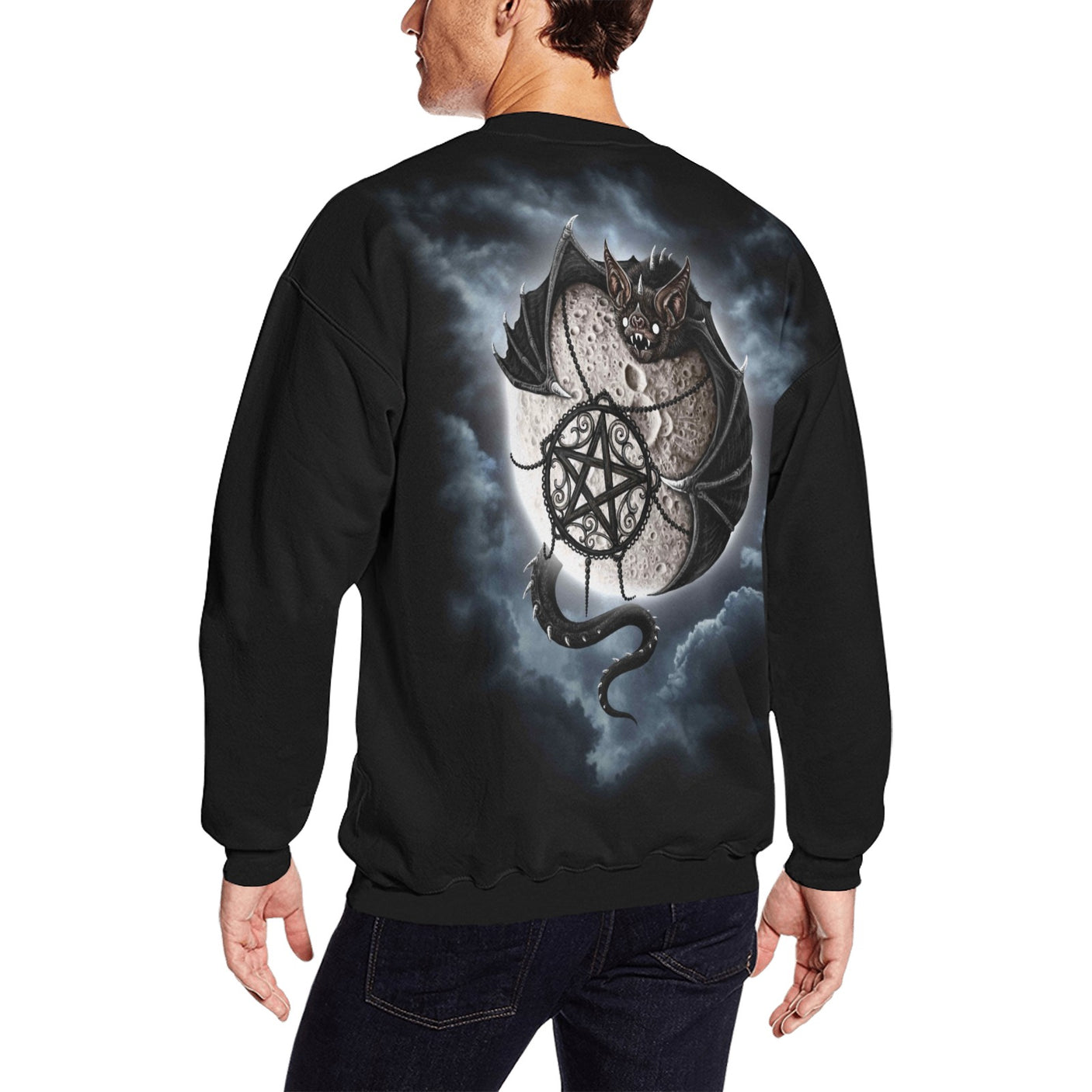 Full Moon, Sarah Richter Art Sweatshirt