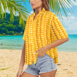 Corn Cob Women's Hawaiian Shirt