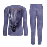 Purple Horse Face Pajamas