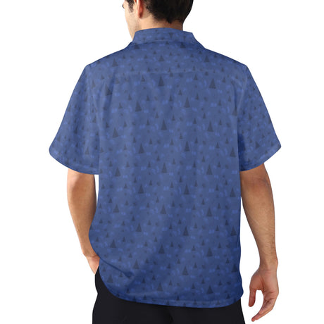 Christmas in July Santa Hawaiian Guayabera Shirt