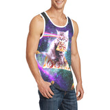 Space Cat Pizza Tank Top