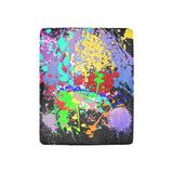 Paint Splatter Throw Blanket