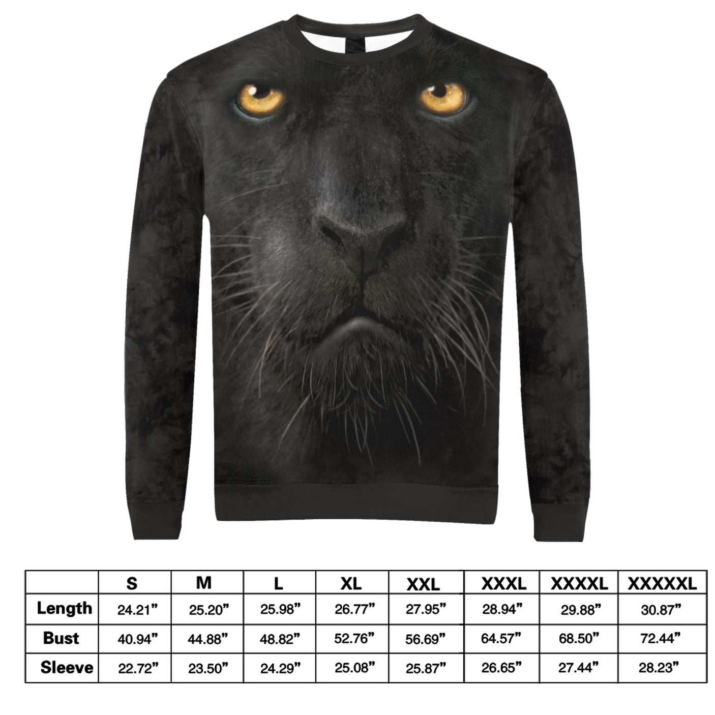 Panther Face Sweater