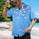 Clouds Hawaiian Shirt | Button Up Down Shirt