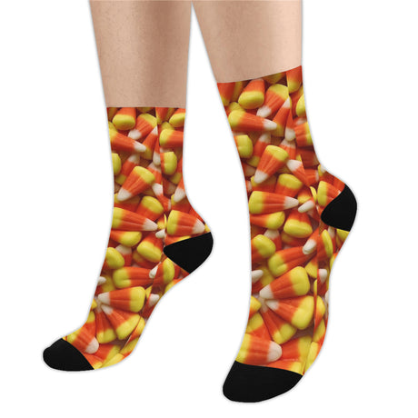 Candy Corn Socks