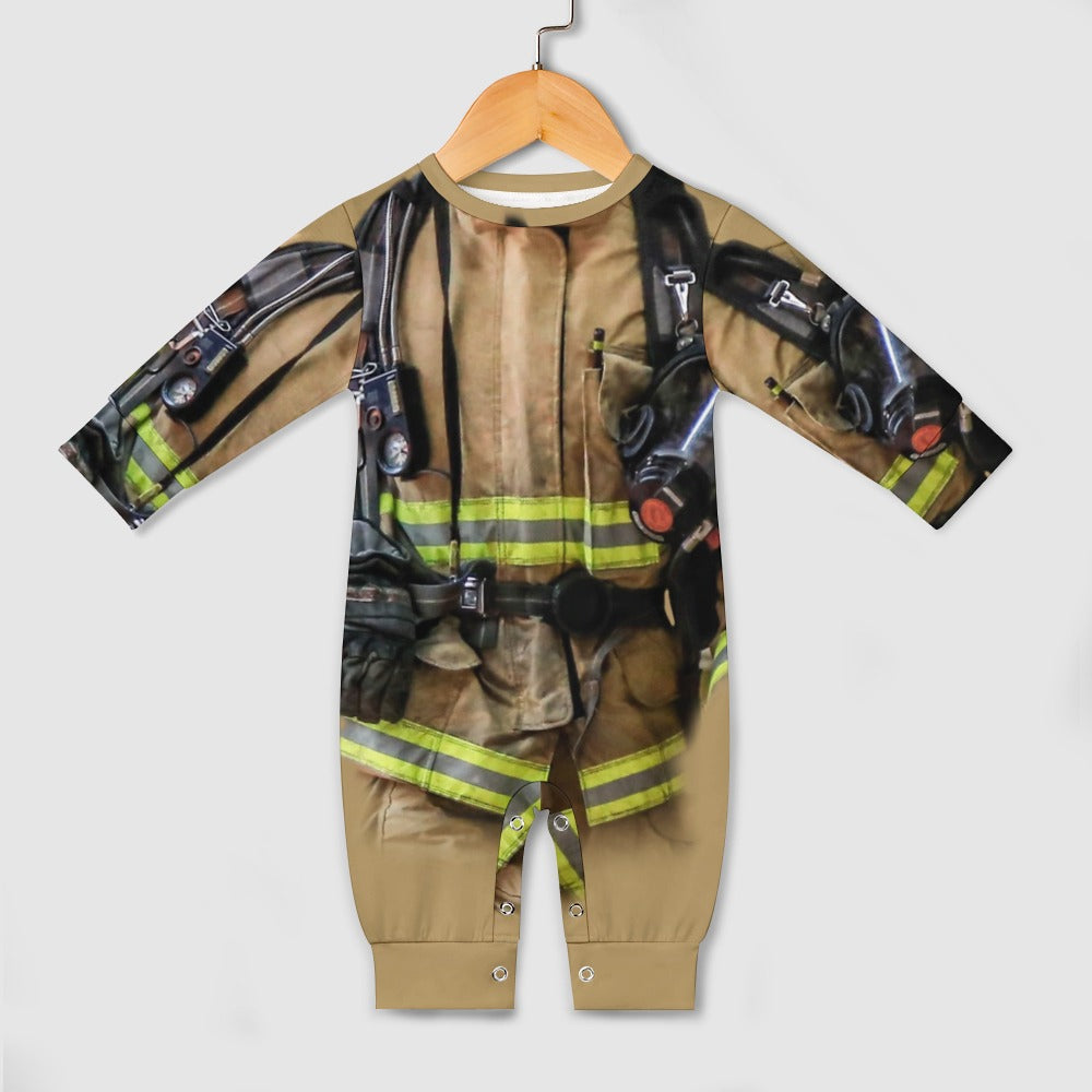 Fireman Baby Costume Onesie