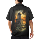 The Gothic Library, Sarah Richter Art Hawaiian Shirt