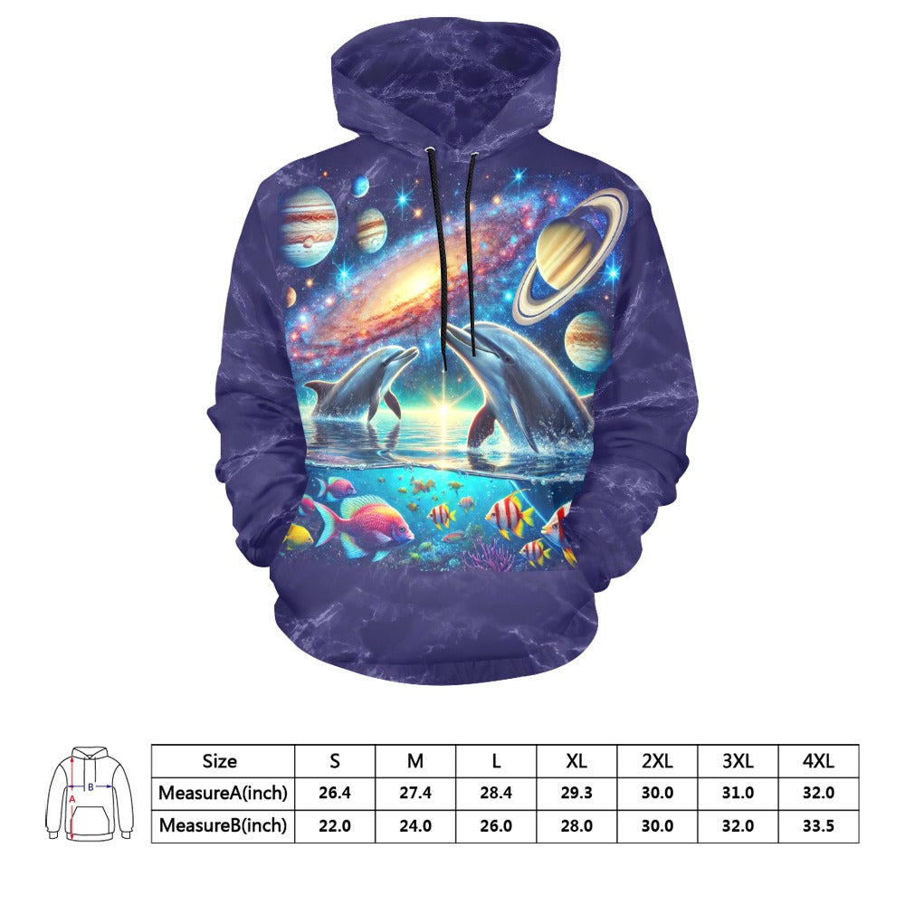 Space Dolphin Hoodie