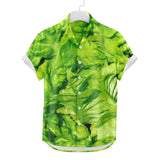 Lettuce Salad Hawaiian Shirt | Button Up Down Shirt