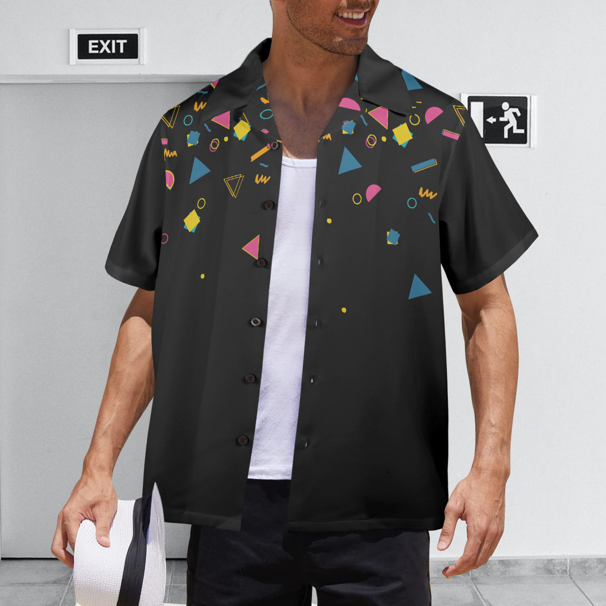 Arcade Floor Carpet Hawaiian Shirt | Button Up Down Shirt