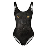 Panther Face One Piece Swimsuit