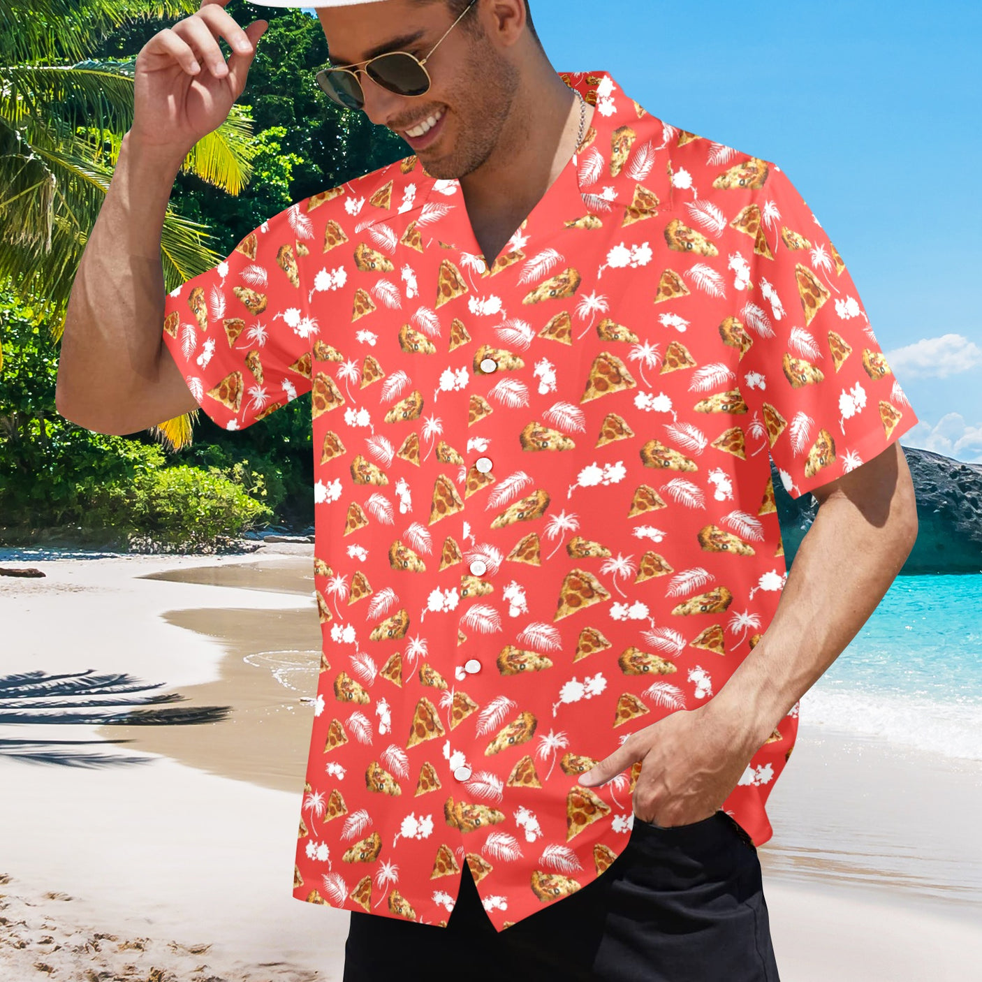 Pizza Hawaiian Shirt