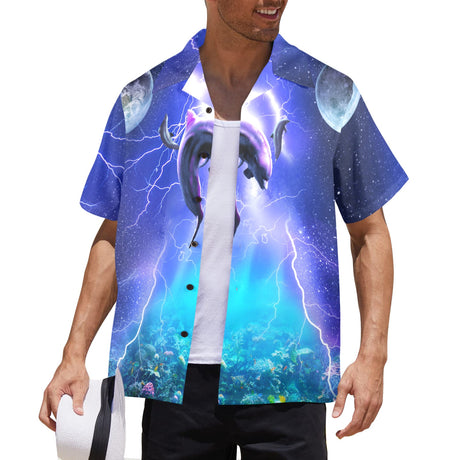 Lightning Dolphin Hawaiian Shirt