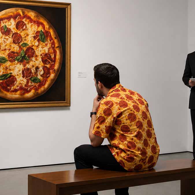 Pizza Hawaiian Shirt