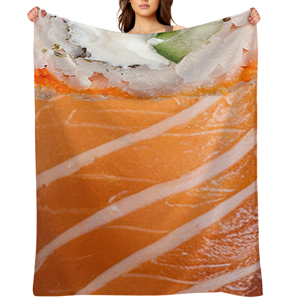 Sushi Throw Blanket