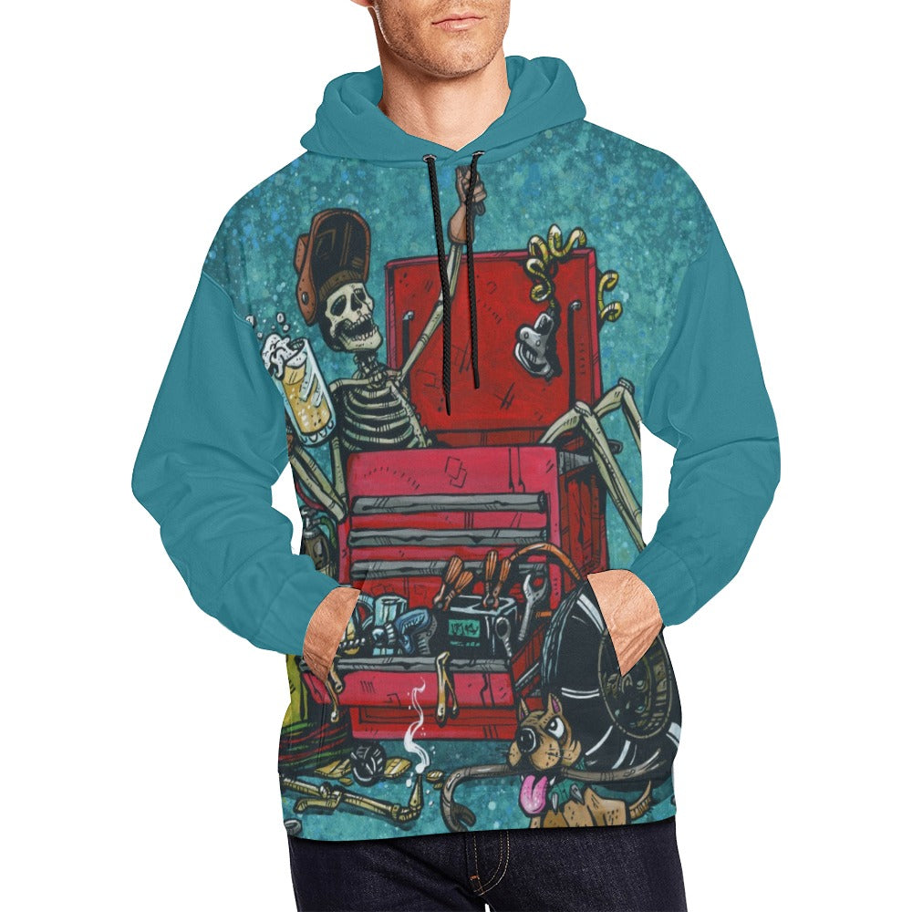 David Lozeau Garage Life Hoodie