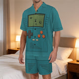 Retro Handheld Game Costume Pajama Set