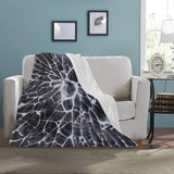Shattered Glass Throw Blanket