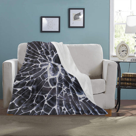 Shattered Glass Throw Blanket