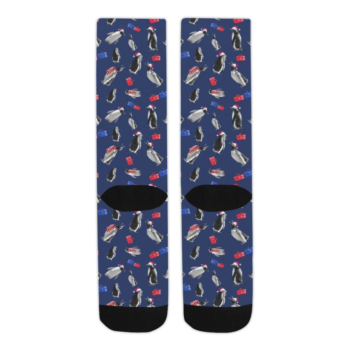 Christmas Penguin Socks
