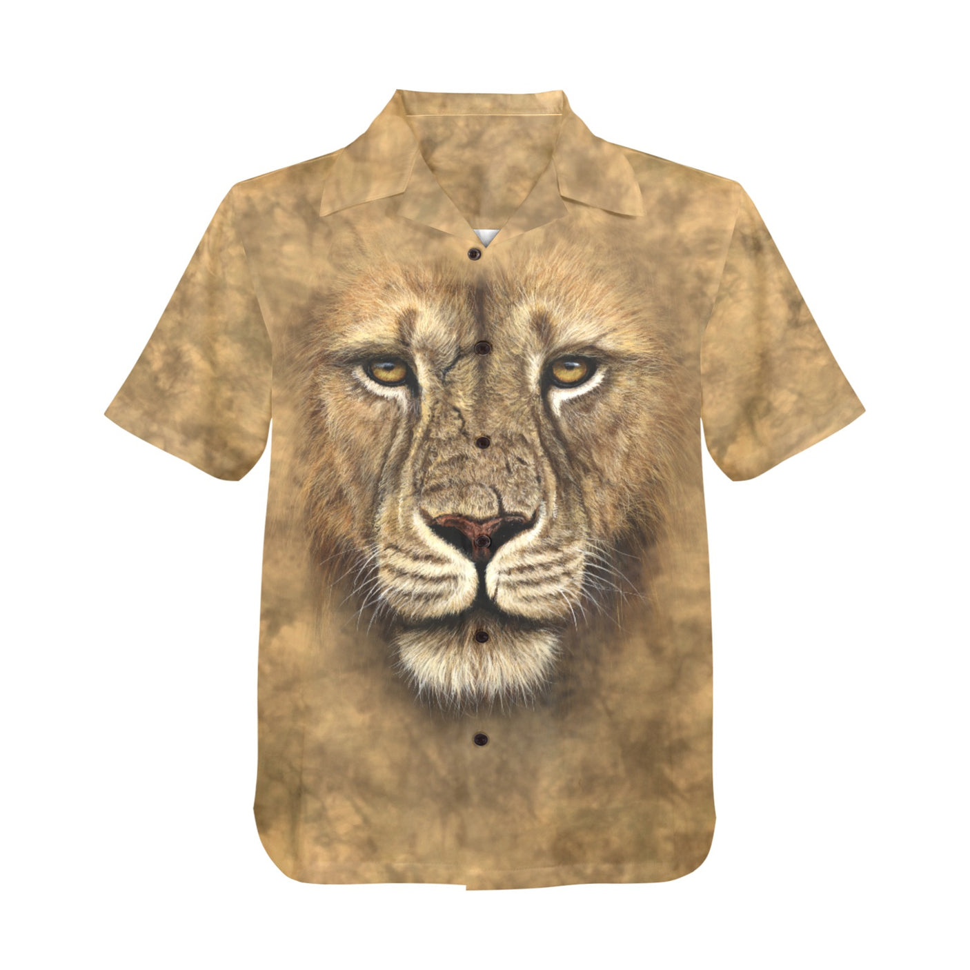 Lion Face Hawaiian Shirt