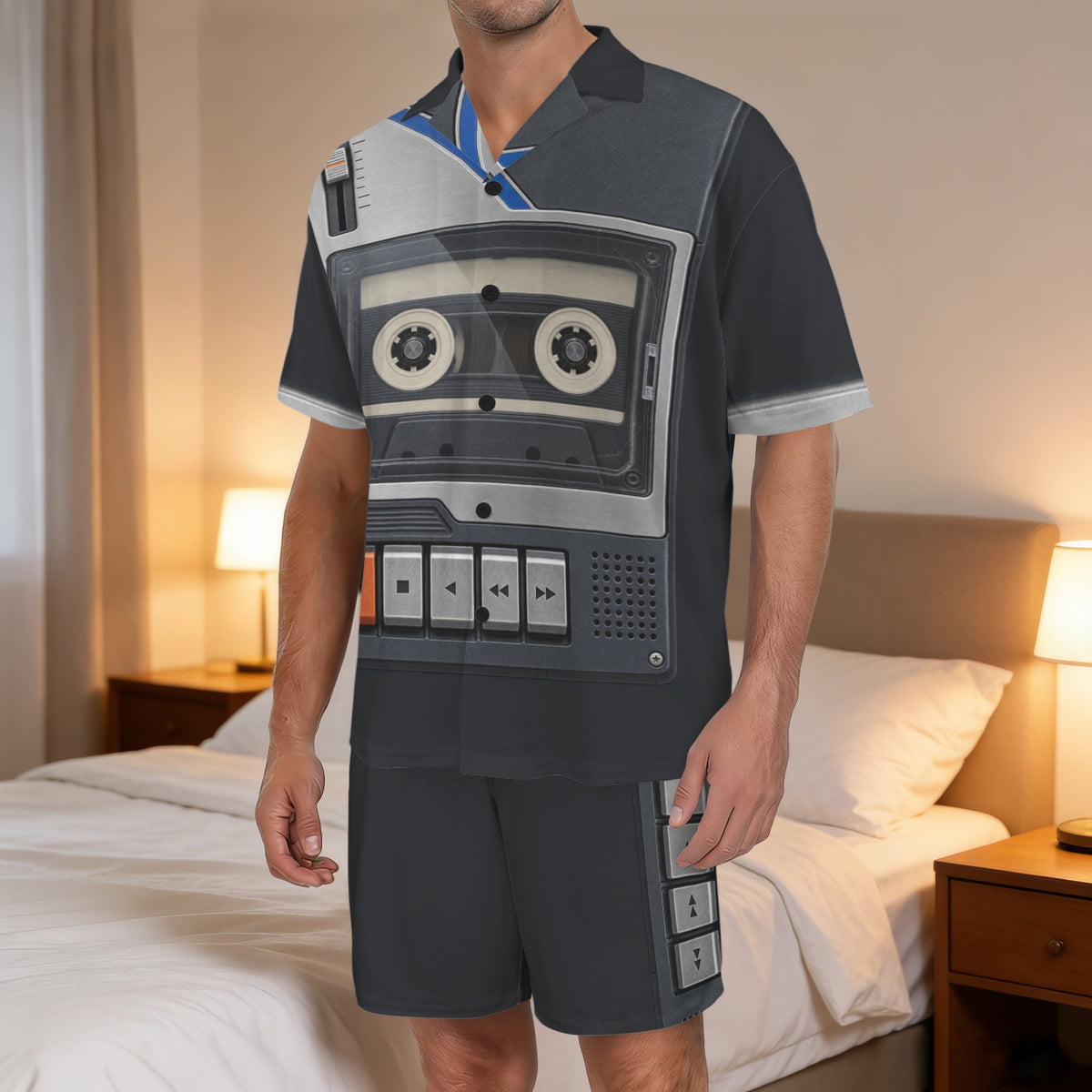 Retro Casette Player Costume Pajama Set