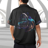 Dolphin Hawaiian Shirt | Button Up Down Shirt