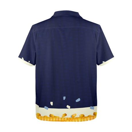 Corn Cob Hawaiian Shirt | Button Up Down Shirt