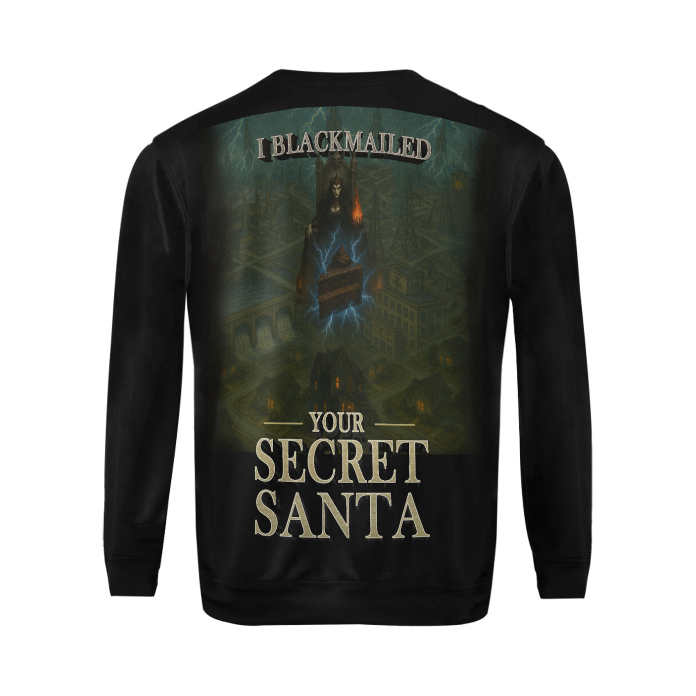 White Elephant Sweater | Blackmailed Secret Santa Christmas Sweatshirt