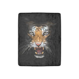 Tiger Face Throw Blanket