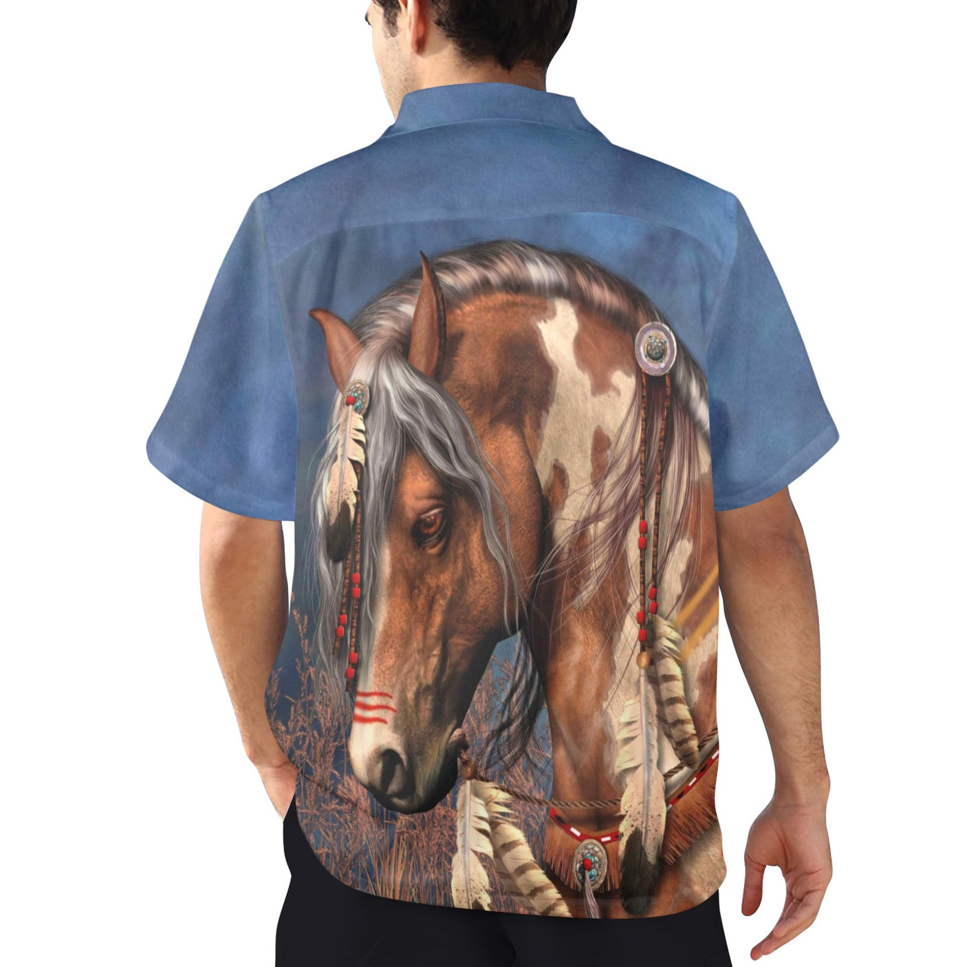 Laurie Prindle 'War Pony' Hawaiian Shirt