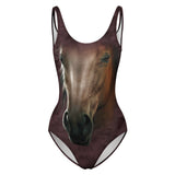 Horse Face One Piece Swimsuit