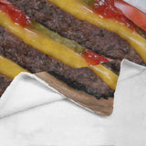 Burger Throw Blanket