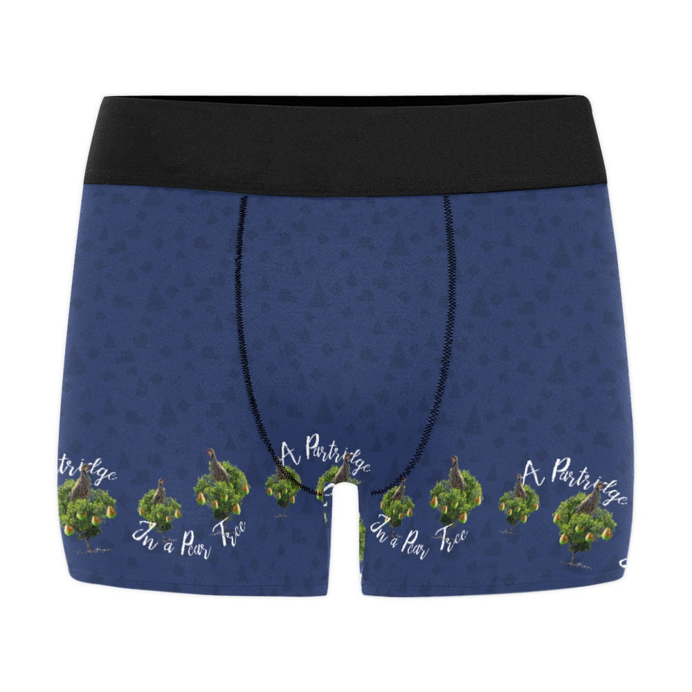 Partridge Pear Tree Christmas Boxer Brief Boxers