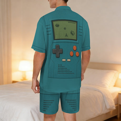 Retro Handheld Game Costume Pajama Set