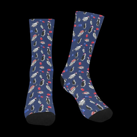Christmas Penguin Socks