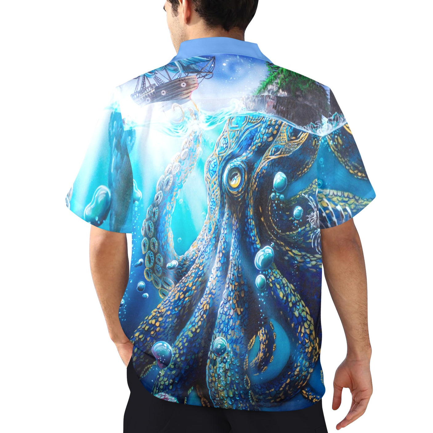 Octopus, Dakota Daetwiler Art Hawaiian Shirt