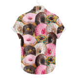 Donut Hawaiihemd | Button Up Down Hemd