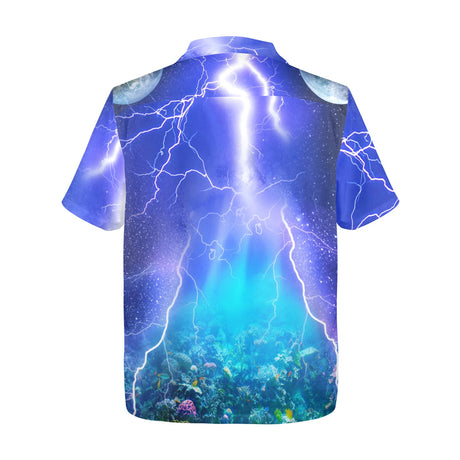 Lightning Dolphin Hawaiian Shirt